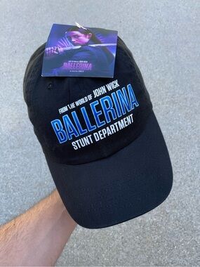 NWT Ballerina John Wick 2025 TV series Stunt Department Crew Hat Ana De Armas